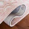 imageMartha Stewart x SAFAVIEH Area Rug Collection  8 x 10 Blue amp Ivory Handmade Wool Ideal for Living Room Bedroom Office Dining Space MSR3513BIvoryPink