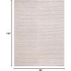 imageMartha Stewart x SAFAVIEH Area Rug Collection  8 x 10 Ivory amp Beige Handmade Wool Ideal for Living Room Bedroom Office Dining Space MSR9650BIvoryBeige