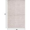 imageMartha Stewart x SAFAVIEH Area Rug Collection  8 x 10 Ivory amp Beige Handmade Wool Ideal for Living Room Bedroom Office Dining Space MSR9650BIvoryBeige