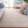 imageMartha Stewart x SAFAVIEH Area Rug Collection  8 x 10 Ivory amp Beige Handmade Wool Ideal for Living Room Bedroom Office Dining Space MSR9650BIvoryBeige