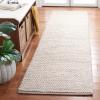 imageMartha Stewart x SAFAVIEH Area Rug Collection  8 x 10 Ivory amp Beige Handmade Wool Ideal for Living Room Bedroom Office Dining Space MSR9650BIvoryBeige