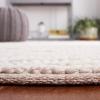 imageMartha Stewart x SAFAVIEH Area Rug Collection  8 x 10 Ivory amp Beige Handmade Wool Ideal for Living Room Bedroom Office Dining Space MSR9650BIvoryBeige