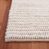 imageMartha Stewart x SAFAVIEH Area Rug Collection  8 x 10 Ivory amp Beige Handmade Wool Ideal for Living Room Bedroom Office Dining Space MSR9650BIvoryBeige
