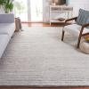 imageMartha Stewart x SAFAVIEH Area Rug Collection  8 x 10 Ivory amp Beige Handmade Wool Ideal for Living Room Bedroom Office Dining Space MSR9650BIvoryBlue