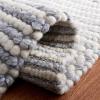 imageMartha Stewart x SAFAVIEH Area Rug Collection  8 x 10 Ivory amp Beige Handmade Wool Ideal for Living Room Bedroom Office Dining Space MSR9650BIvoryBlue