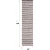 imageMartha Stewart x SAFAVIEH Area Rug Collection  8 x 10 Ivory amp Beige Handmade Wool Ideal for Living Room Bedroom Office Dining Space MSR9650BIvoryDark Brown