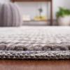 imageMartha Stewart x SAFAVIEH Area Rug Collection  8 x 10 Ivory amp Beige Handmade Wool Ideal for Living Room Bedroom Office Dining Space MSR9650BIvoryDark Brown