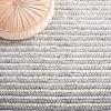 imageMartha Stewart x SAFAVIEH Area Rug Collection  8 x 10 Ivory amp Beige Handmade Wool Ideal for Living Room Bedroom Office Dining Space MSR9650BIvoryGrey