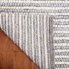 imageMartha Stewart x SAFAVIEH Area Rug Collection  8 x 10 Ivory amp Beige Handmade Wool Ideal for Living Room Bedroom Office Dining Space MSR9650BIvoryGrey