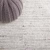 imageMartha Stewart x SAFAVIEH Area Rug Collection  8 x 10 Ivory amp Beige Handmade Wool Ideal for Living Room Bedroom Office Dining Space MSR9650BIvoryLight Grey