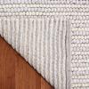 imageMartha Stewart x SAFAVIEH Area Rug Collection  8 x 10 Ivory amp Beige Handmade Wool Ideal for Living Room Bedroom Office Dining Space MSR9650BIvoryLight Grey