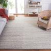 imageMartha Stewart x SAFAVIEH Area Rug Collection  8 x 10 Ivory amp Beige Handmade Wool Ideal for Living Room Bedroom Office Dining Space MSR9650BIvoryLight Grey