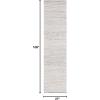 imageMartha Stewart x SAFAVIEH Area Rug Collection  8 x 10 Ivory amp Beige Handmade Wool Ideal for Living Room Bedroom Office Dining Space MSR9650BIvoryLight Grey