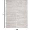 imageMartha Stewart x SAFAVIEH Area Rug Collection  8 x 10 Ivory amp Beige Handmade Wool Ideal for Living Room Bedroom Office Dining Space MSR9650BIvoryLight Grey