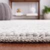 imageMartha Stewart x SAFAVIEH Area Rug Collection  8 x 10 Ivory amp Beige Handmade Wool Ideal for Living Room Bedroom Office Dining Space MSR9650BIvoryLight Grey