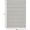 imageMartha Stewart x SAFAVIEH Area Rug Collection  8 x 10 Taupe amp Beige Cotton Ideal for Living Room Bedroom Office Dining Space MSR412EGreenIvory