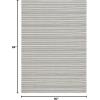 imageMartha Stewart x SAFAVIEH Area Rug Collection  8 x 10 Taupe amp Beige Cotton Ideal for Living Room Bedroom Office Dining Space MSR412EGreenIvory