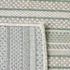 imageMartha Stewart x SAFAVIEH Area Rug Collection  8 x 10 Taupe amp Beige Cotton Ideal for Living Room Bedroom Office Dining Space MSR412EGreenIvory