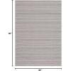 imageMartha Stewart x SAFAVIEH Area Rug Collection  8 x 10 Taupe amp Beige Cotton Ideal for Living Room Bedroom Office Dining Space MSR412EGreyTaupe