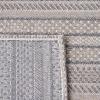 imageMartha Stewart x SAFAVIEH Area Rug Collection  8 x 10 Taupe amp Beige Cotton Ideal for Living Room Bedroom Office Dining Space MSR412EGreyTaupe