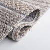 imageMartha Stewart x SAFAVIEH Area Rug Collection  8 x 10 Taupe amp Beige Cotton Ideal for Living Room Bedroom Office Dining Space MSR412EGreyTaupe