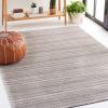 imageMartha Stewart x SAFAVIEH Area Rug Collection  8 x 10 Taupe amp Beige Cotton Ideal for Living Room Bedroom Office Dining Space MSR412EGreyTaupe