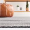 imageMartha Stewart x SAFAVIEH Area Rug Collection  8 x 10 Taupe amp Beige Cotton Ideal for Living Room Bedroom Office Dining Space MSR412EGreyTaupe