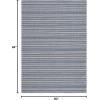 imageMartha Stewart x SAFAVIEH Area Rug Collection  8 x 10 Taupe amp Beige Cotton Ideal for Living Room Bedroom Office Dining Space MSR412ENavyLight Grey