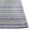 imageMartha Stewart x SAFAVIEH Area Rug Collection  8 x 10 Taupe amp Beige Cotton Ideal for Living Room Bedroom Office Dining Space MSR412ENavyLight Grey