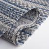 imageMartha Stewart x SAFAVIEH Area Rug Collection  8 x 10 Taupe amp Beige Cotton Ideal for Living Room Bedroom Office Dining Space MSR412ENavyLight Grey