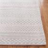 imageMartha Stewart x SAFAVIEH Area Rug Collection  8 x 10 Taupe amp Beige Cotton Ideal for Living Room Bedroom Office Dining Space MSR412EPinkIvory