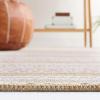 imageMartha Stewart x SAFAVIEH Area Rug Collection  8 x 10 Taupe amp Beige Cotton Ideal for Living Room Bedroom Office Dining Space MSR412ETaupeBeige