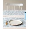 imageMartha by Martha Stewart  Chilewich Lemon Leaves Round Woven Placemats  15 Dining Table Mats  Reusable StainResistant IndoorOutdoor Tabletop Protection  Steel WoolRobins Egg