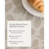 imageMartha by Martha Stewart  Chilewich Lemon Leaves Round Woven Placemats  15 Dining Table Mats  Reusable StainResistant IndoorOutdoor Tabletop Protection  Steel WoolSteel Wool