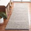 imageMartha Stewart x SAFAVIEH Area Rug Collection  8 x 10 Ivory amp Beige Handmade Wool Ideal for Living Room Bedroom Office Dining Space MSR9650BIvoryDark Brown
