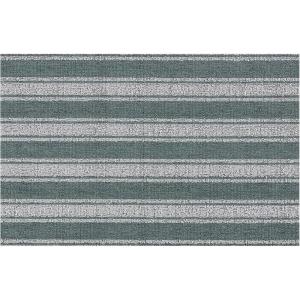 imageChilewich Martha by Martha Stewart Boardwalk Stripe Shag Mat  Premium IndoorOutdoor Utility Rug for Entryway Kitchen Dining Room Bathroom Patio  Waterproof Backing  Seaside  2x 3Seaside