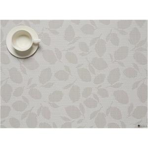 imageMartha by Martha Stewart  Chilewich Lemon Leaves Round Woven Placemats  15 Dining Table Mats  Reusable StainResistant IndoorOutdoor Tabletop Protection  Steel WoolSteel Wool