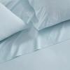 imageMartha Stewart  Queen Size Sheet Set Crisp amp Tailored Sheets with a Smooth Cotton Percale Feel  Striped Bed Sheets with Matching Pillowcases amp Fitted Sheet Leaf Stripe PinkStripe Blue