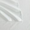 imageMartha Stewart  Queen Size Sheet Set Crisp amp Tailored Sheets with a Smooth Cotton Percale Feel  Striped Bed Sheets with Matching Pillowcases amp Fitted Sheet Leaf Stripe PinkTicking Stripe Green