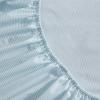 imageMartha Stewart  Queen Size Sheet Set Crisp amp Tailored Sheets with a Smooth Cotton Percale Feel  Striped Bed Sheets with Matching Pillowcases amp Fitted Sheet Leaf Stripe PinkStripe Blue
