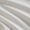 imageMartha Stewart  Queen Size Sheet Set Crisp amp Tailored Sheets with a Smooth Cotton Percale Feel  Striped Bed Sheets with Matching Pillowcases amp Fitted Sheet Leaf Stripe PinkStripe White
