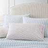 imageMartha Stewart  Queen Size Sheet Set Crisp amp Tailored Sheets with a Smooth Cotton Percale Feel  Striped Bed Sheets with Matching Pillowcases amp Fitted Sheet Leaf Stripe PinkFloral Stripe Pink
