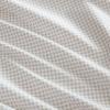 imageMartha Stewart  Queen Size Sheet Set Crisp amp Tailored Sheets with a Smooth Cotton Percale Feel  Striped Bed Sheets with Matching Pillowcases amp Fitted Sheet Leaf Stripe PinkGingham Beige