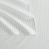 imageMartha Stewart  Queen Size Sheet Set Crisp amp Tailored Sheets with a Smooth Cotton Percale Feel  Striped Bed Sheets with Matching Pillowcases amp Fitted Sheet Leaf Stripe PinkTicking Stripe Green