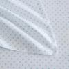 imageMartha Stewart  Queen Size Sheet Set Crisp amp Tailored Sheets with a Smooth Cotton Percale Feel  Striped Bed Sheets with Matching Pillowcases amp Fitted Sheet Leaf Stripe PinkPolka Dot Blue