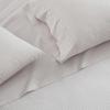 imageMartha Stewart  Queen Size Sheet Set Crisp amp Tailored Sheets with a Smooth Cotton Percale Feel  Striped Bed Sheets with Matching Pillowcases amp Fitted Sheet Leaf Stripe PinkGingham Beige
