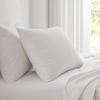 imageMartha Stewart  Queen Size Sheet Set Crisp amp Tailored Sheets with a Smooth Cotton Percale Feel  Striped Bed Sheets with Matching Pillowcases amp Fitted Sheet Leaf Stripe PinkPolka Dot Pink
