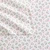 imageMartha Stewart  Queen Size Sheet Set Crisp amp Tailored Sheets with a Smooth Cotton Percale Feel  Striped Bed Sheets with Matching Pillowcases amp Fitted Sheet Leaf Stripe PinkKennedy Floral Pink