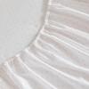 imageMartha Stewart  Queen Size Sheet Set Crisp amp Tailored Sheets with a Smooth Cotton Percale Feel  Striped Bed Sheets with Matching Pillowcases amp Fitted Sheet Leaf Stripe PinkPolka Dot Pink