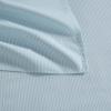imageMartha Stewart  Queen Size Sheet Set Crisp amp Tailored Sheets with a Smooth Cotton Percale Feel  Striped Bed Sheets with Matching Pillowcases amp Fitted Sheet Leaf Stripe PinkStripe Blue